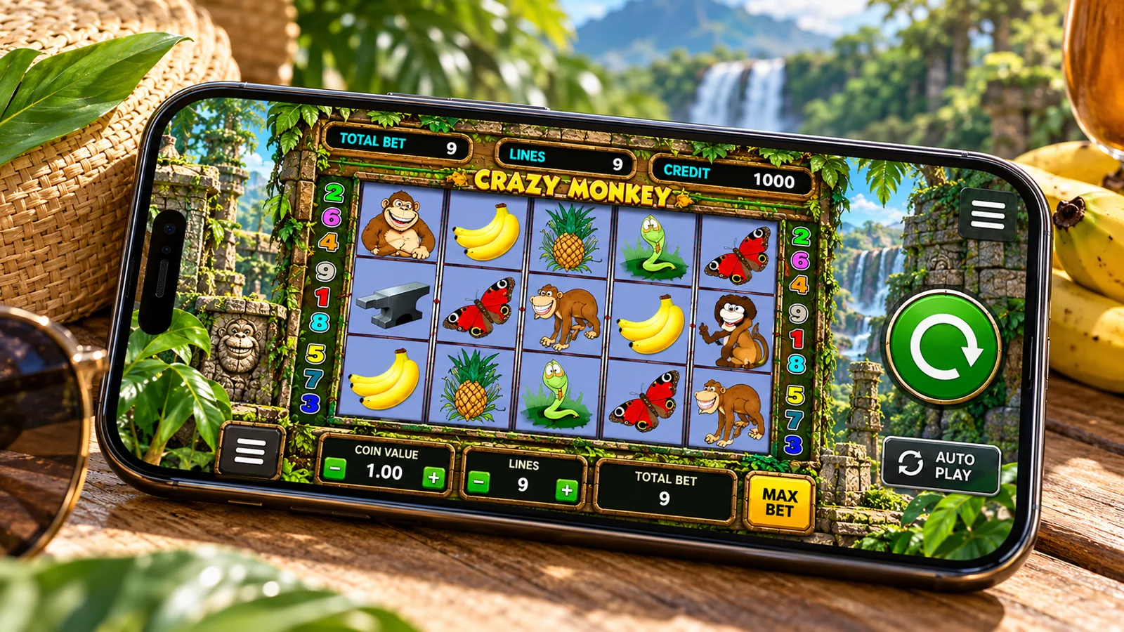 Иллюстрация Crazy Monkey: Скачать